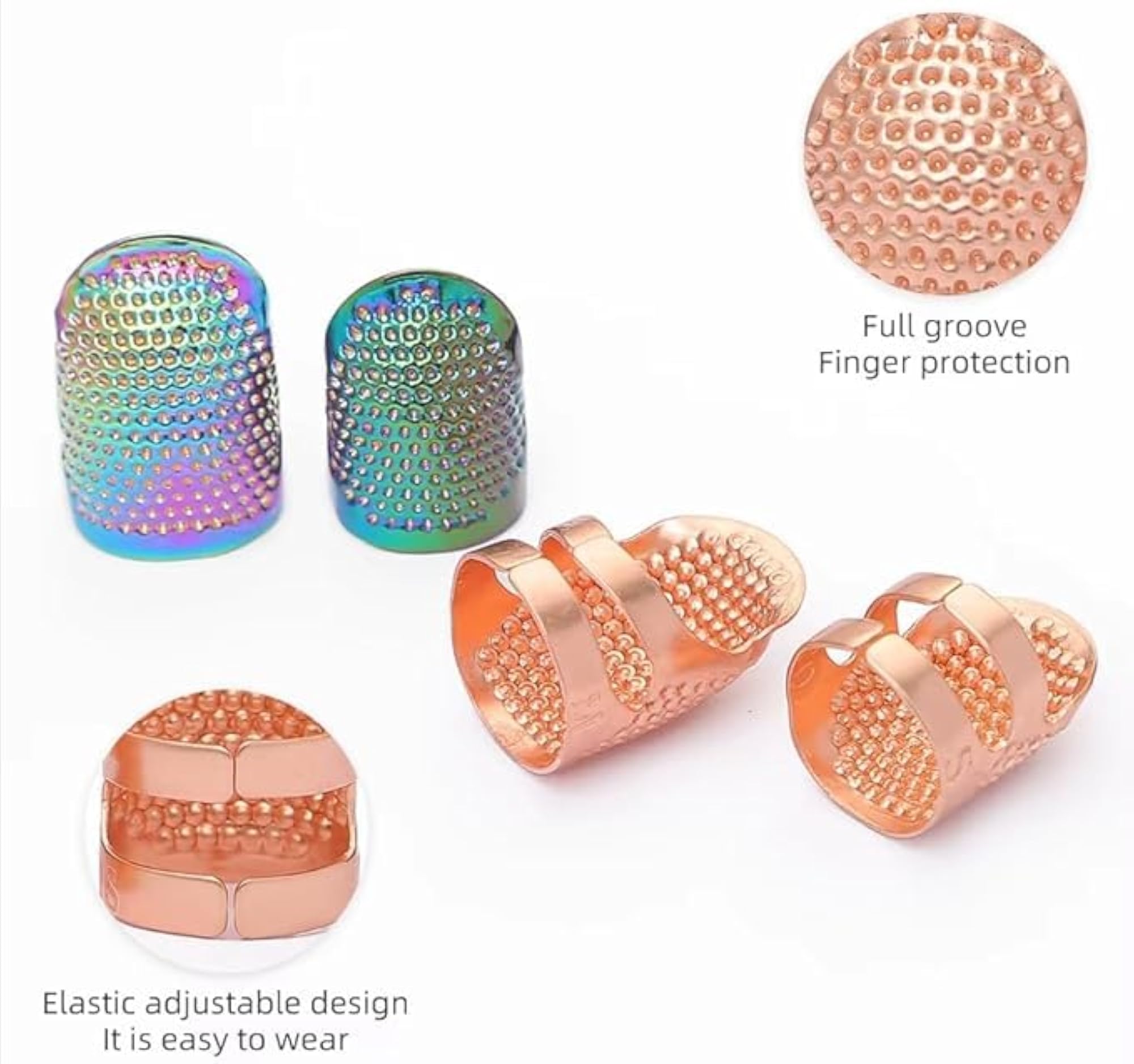MR. DIY Crafts Metal Sewing Thimble Finger Protectors
